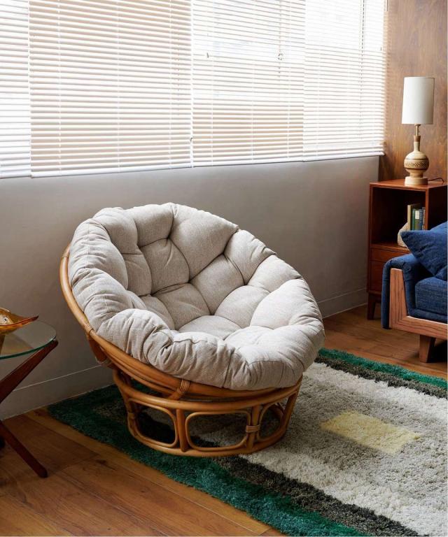 ACME Furniture アクメファニチャー WICKER EASY CHAIR 2nd IVORY 