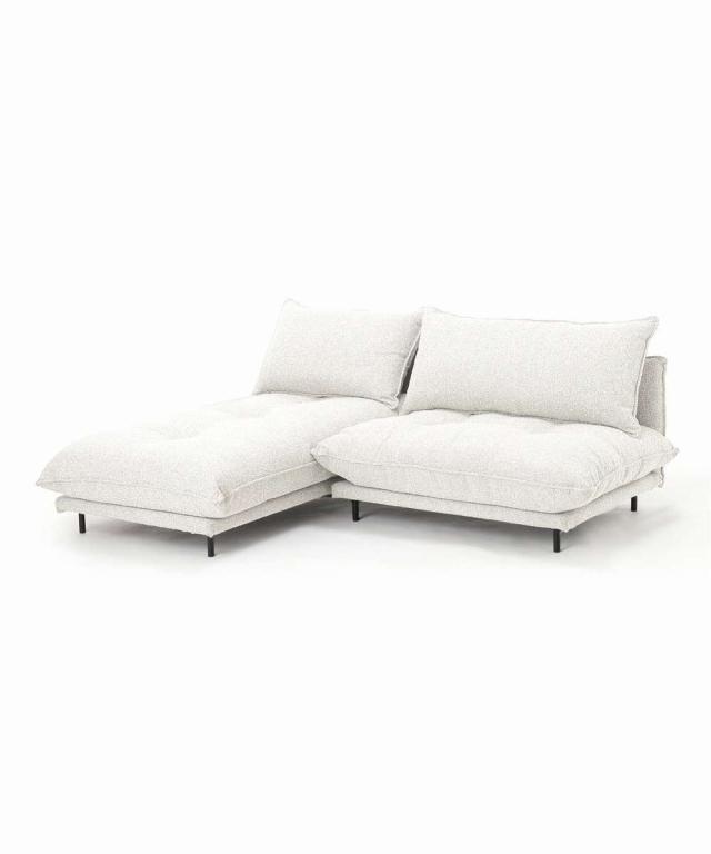 JOURNAL STANDARD FURNITURE ジャーナルスタンダードファニチャー PORTO COUCH SOFA Low Boucle(I) ポルトソファ Low カウチ Boucle アイボリー ローソファ リビング ソファ アイボリー カウチソファ ポルトカウチソファ_13