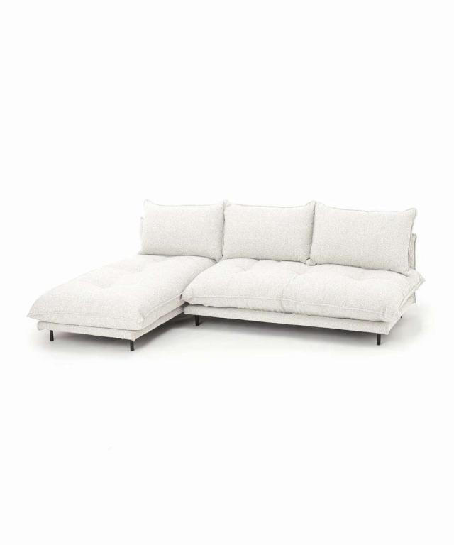 JOURNAL STANDARD FURNITURE ジャーナルスタンダードファニチャー PORTO COUCH SOFA Low Boucle(I) ポルトソファ Low カウチ Boucle アイボリー ローソファ リビング ソファ アイボリー カウチソファ ポルトカウチソファ_14