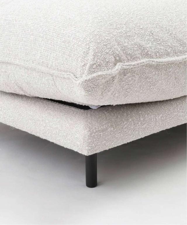 JOURNAL STANDARD FURNITURE ジャーナルスタンダードファニチャー PORTO COUCH SOFA Low Boucle(I) ポルトソファ Low カウチ Boucle アイボリー ローソファ リビング ソファ アイボリー カウチソファ ポルトカウチソファ_9