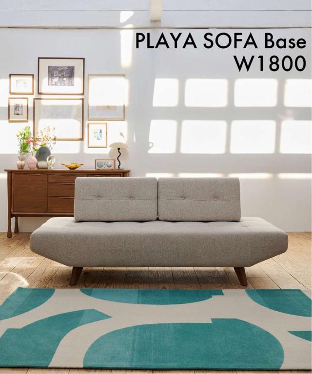 JOURNAL STANDARD FURNITURE ジャーナルスタンダードファニチャー PLAYA SOFA W1800 Base(BE) プラヤソファ W1800 ベース ベージュ アイランドソファ シンプルデザイン 幅180cm ソファ リビング_2