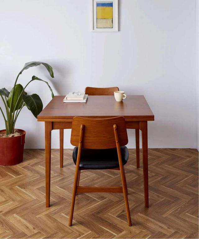 JOURNAL STANDARD FURNITURE ジャーナルスタンダードファニチャー HABITAT DINING TABLE ハビタ ダイニングテーブル 伸縮式 幅90、120、1_15