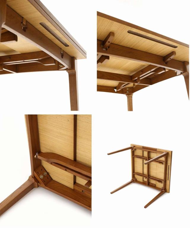 JOURNAL STANDARD FURNITURE ジャーナルスタンダードファニチャー HABITAT DINING TABLE ハビタ ダイニングテーブル 伸縮式 幅90、120、1_5