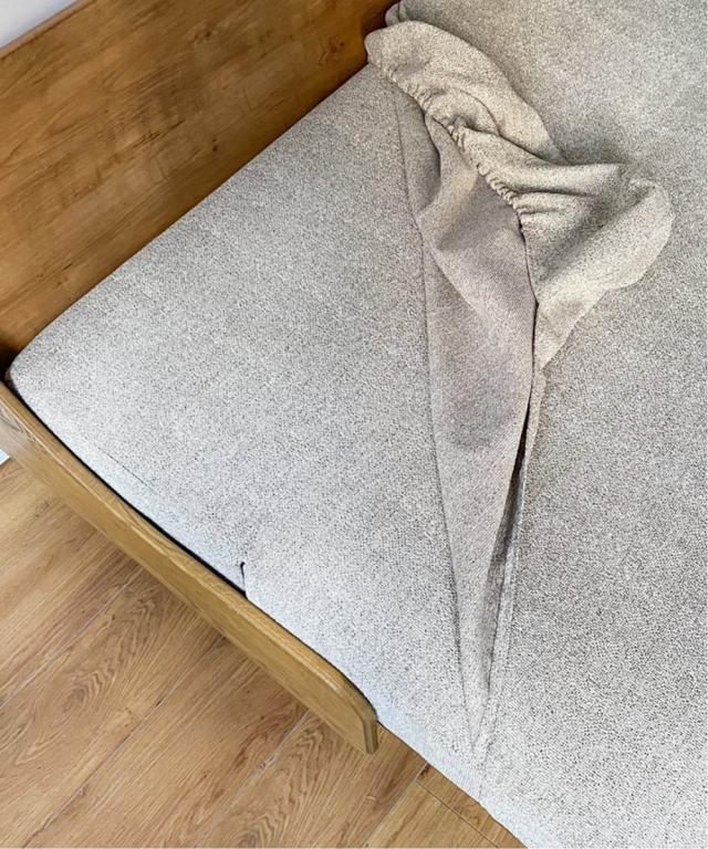 HABITAT SOFA BED ハビタソファ ベット グレー カバー付き JOURNAL