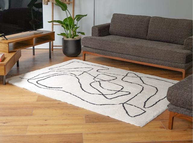 JOURNAL STANDARD FURNITURE ジャーナルスタンダードファニチャー FERNERO RUG 120x160 NA フェルネロ ラグ 120×160cm ナチュラル  ラグ ラグマット マット ラグカーペット カーペット【送料無料】の通販は