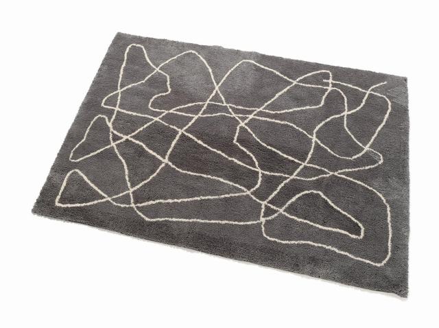 JOURNAL STANDARD FURNITURE ジャーナルスタンダードファニチャー FERNERO RUG 140x200 GY フェルネロ ラグ 140×200cm グレー ラグ ラグマット マット ラグカーペット カーペット【送料無料】_1