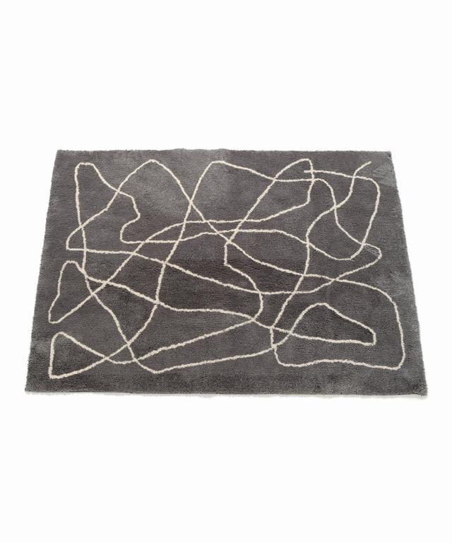 JOURNAL STANDARD FURNITURE ジャーナルスタンダードファニチャー FERNERO RUG 140x200 GY フェルネロ ラグ 140×200cm グレー ラグ ラグマット マット ラグカーペット カーペット【送料無料】_4