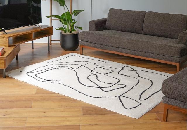 JOURNAL STANDARD FURNITURE ジャーナルスタンダードファニチャー FERNERO RUG 140x200 NA フェルネロ ラグ 140×200cm ナチュラル ラグ ラグマット マット ラグカーペット カーペット【送料無料】_1