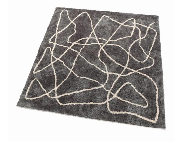 JOURNAL STANDARD FURNITURE ジャーナルスタンダードファニチャー FERNERO RUG 200x200 GY フェルネロ ラグ 200×200cm グレー ラグ ラグマット マット ラグカーペット カーペット【送料無料】_1