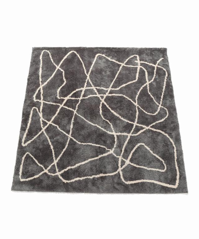 JOURNAL STANDARD FURNITURE ジャーナルスタンダードファニチャー FERNERO RUG 200x200 GY フェルネロ ラグ 200×200cm グレー ラグ ラグマット マット ラグカーペット カーペット【送料無料】_4