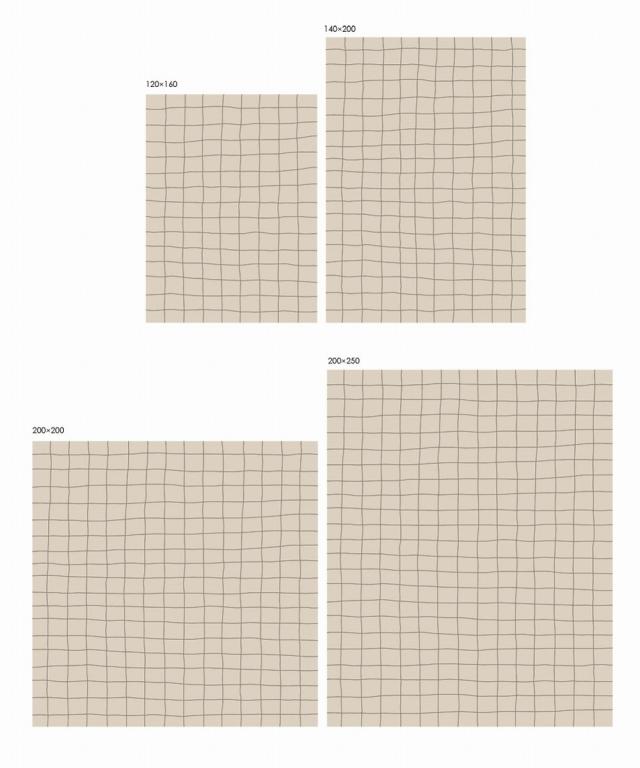 ジャーナルスタンダードファニチャー　グリッドラグ 140 x 200 cm ms-15002276_2.jpg