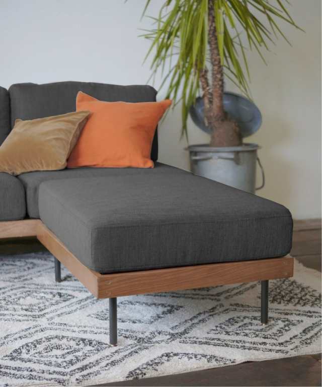 JOURNAL STANDARD FURNITURE ジャーナルスタンダードファニチャー LILLE OTTOMAN GY リル オットマン グレー スツール チェア クッション