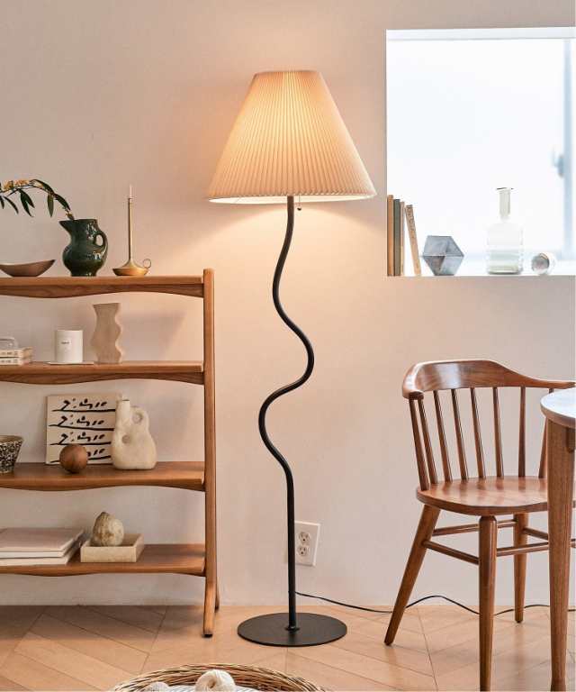 JOURNAL STANDARD FURNITURE ジャーナルスタンダードファニチャー WAVY FLOOR LAMP ウェービー フロアランプ フロアライト おしゃれ LED 