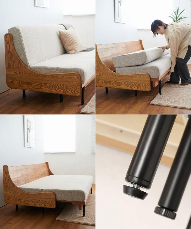 ※訳あり※　HABITAT SOFA BED ハビタソファ ベット JOURNAL STANDARD FURNITURE HABITAT SOFA BED / ジャーナル