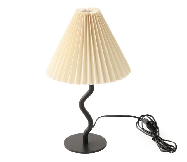 JOURNAL STANDARD FURNITURE WAVY TABLE LAMP ジャーナルスタンダードファニチャー ウェービー テーブル ランプ 電球付属 インテリア 照明 ライト ランプ 照明器具 デスクライト テーブルランプ(代引不可)【送料無料】_1