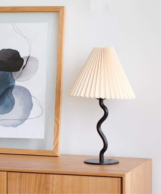 JOURNAL STANDARD FURNITURE WAVY TABLE LAMP ジャーナルスタンダードファニチャー ウェービー テーブル ランプ 電球付属 インテリア 照明 ライト ランプ 照明器具 デスクライト テーブルランプ(代引不可)【送料無料】_3