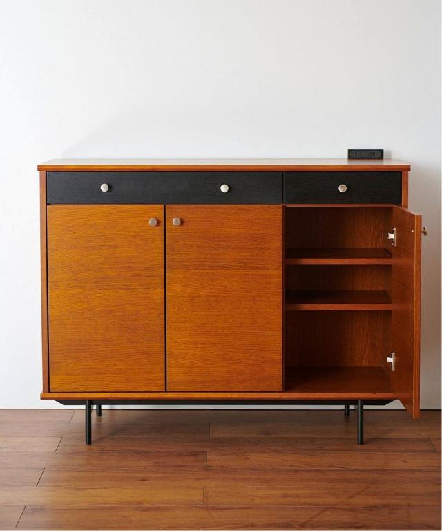 JOURNAL STANDARD FURNITURE HABITAT KITCHEN COUNTER-L ジャーナルスタンダードファニチャー ハビタ キッチンカウンター L 収納 収納家具 キッチン収納 キッチンカウンター カウンターワゴン(代引不可)の通販は