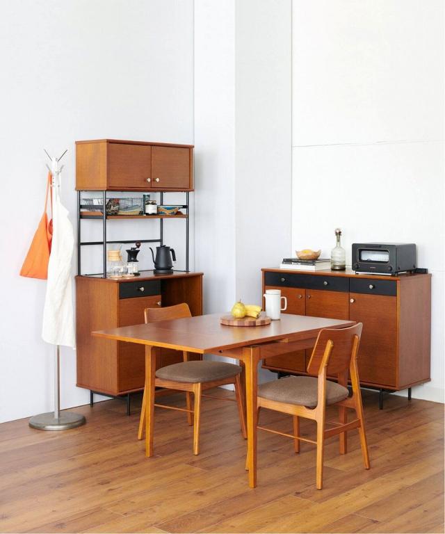 JOURNAL STANDARD FURNITURE HABITAT KITCHEN COUNTER-L ジャーナルスタンダードファニチャー ハビタ キッチンカウンター L 収納 収納家具 キッチン収納 キッチンカウンター カウンターワゴン(代引不可)の通販は
