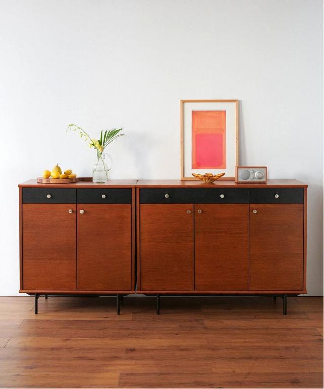 JOURNAL STANDARD FURNITURE HABITAT KITCHEN COUNTER-L ジャーナルスタンダードファニチャー ハビタ キッチンカウンター L 収納 収納家具 キッチン収納 キッチンカウンター カウンターワゴン(代引不可)の通販は