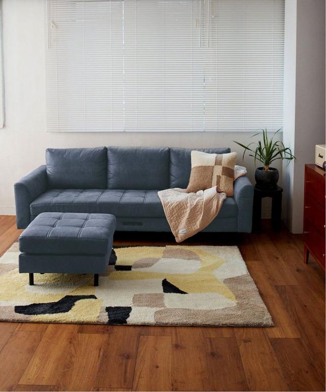 JOURNAL STANDARD FURNITURE PSF COUCH SOFA NAVY ジャーナル
