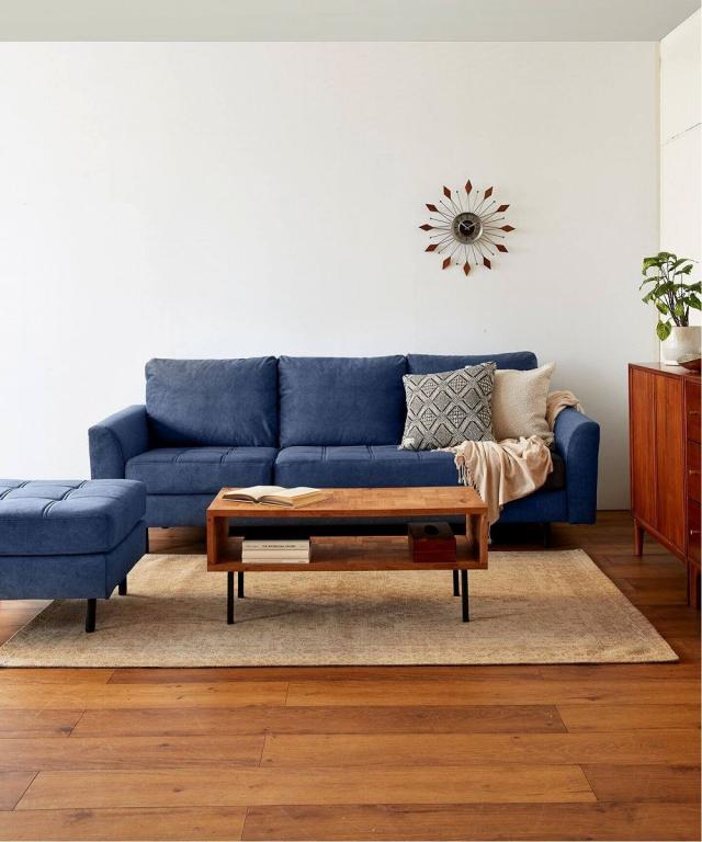 ジャーナルスタンダード　ソファ JOURNAL STANDARD FURNITURE PSF COUCH SOFA NAVY ジャーナル