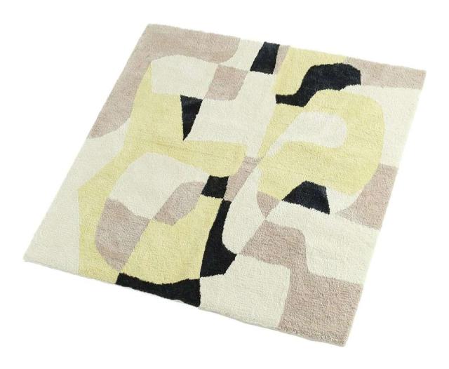 ✨hina✨ラグ カーペット JOURNAL STANDARD FURNITURE PICFAIR RUG 200x200 イエロー ジャーナル