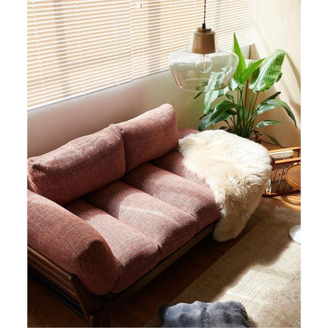 JOURNAL STANDARD FURNITURE ジャーナルスタンダードファニチャー ALVESTA SOFA Terracotta アルベスタ ソファ テラコッタ ごろ寝ソファ アームリクライニング コンパクトソファの通販は