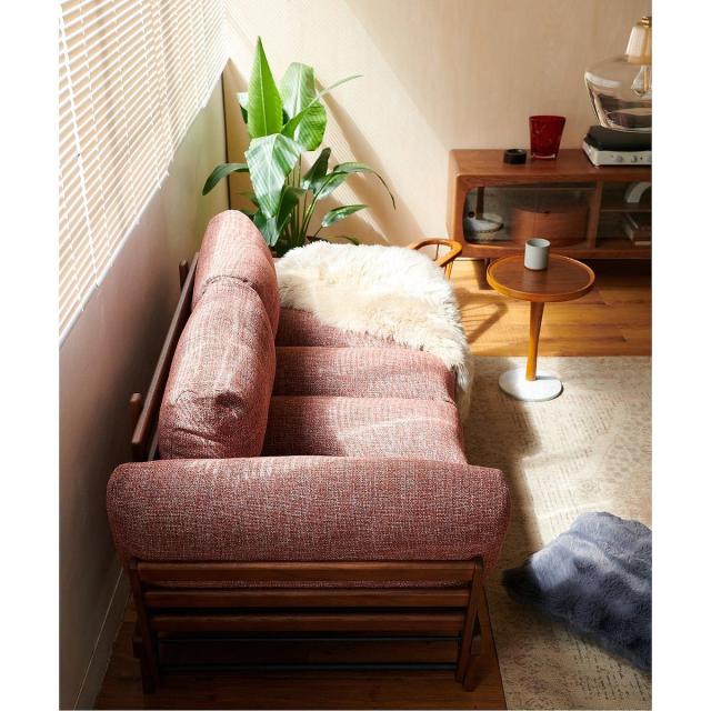 JOURNAL STANDARD FURNITURE ジャーナルスタンダードファニチャー ALVESTA SOFA Terracotta アルベスタ ソファ テラコッタ ごろ寝ソファ アームリクライニング コンパクトソファの通販は
