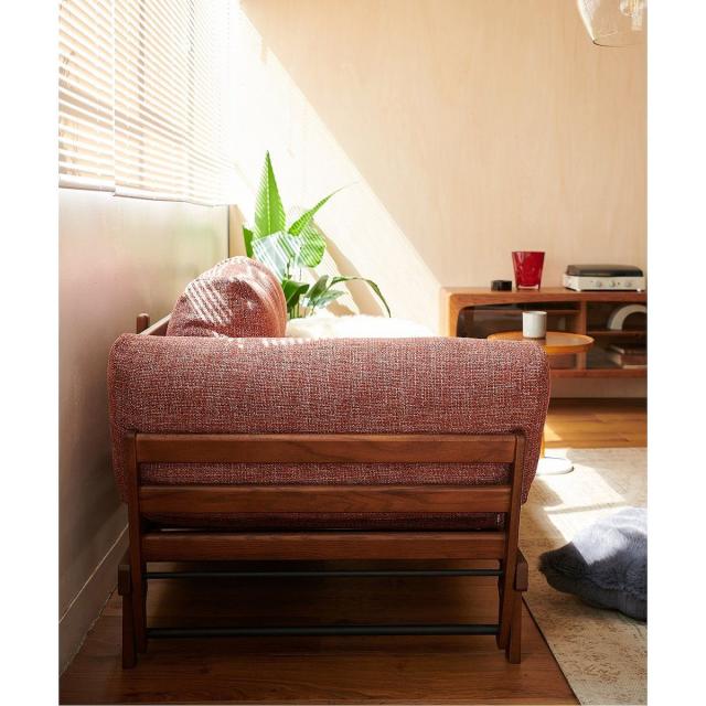 JOURNAL STANDARD FURNITURE ジャーナルスタンダードファニチャー ALVESTA SOFA Terracotta アルベスタ ソファ テラコッタ ごろ寝ソファ アームリクライニング コンパクトソファの通販は