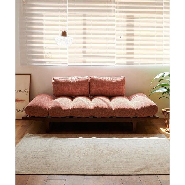 JOURNAL STANDARD FURNITURE ジャーナルスタンダードファニチャー ALVESTA SOFA Terracotta アルベスタ ソファ テラコッタ ごろ寝ソファ アームリクライニング コンパクトソファの通販は