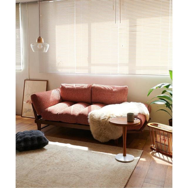 JOURNAL STANDARD FURNITURE ジャーナルスタンダードファニチャー ALVESTA SOFA Terracotta アルベスタ ソファ テラコッタ ごろ寝ソファ アームリクライニング コンパクトソファの通販は