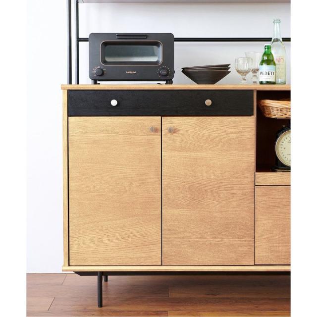 JOURNAL STANDARD FURNITURE ハビタキッチンボードL 大型商品》HABITAT KITCHEN BOARD-S ハビタキッチンボードS（収納家具