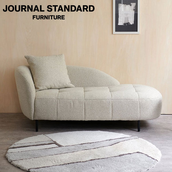 JOURNAL STANDARD FURNITURE ANOR SOFA RIGHT ARM ジャーナルスタンダードファニチャー アノール ソファ 右アーム レフトアーム 2人掛け シェーズロングソファ シンプル ベージュ インテリア 家具(代引不の通販は