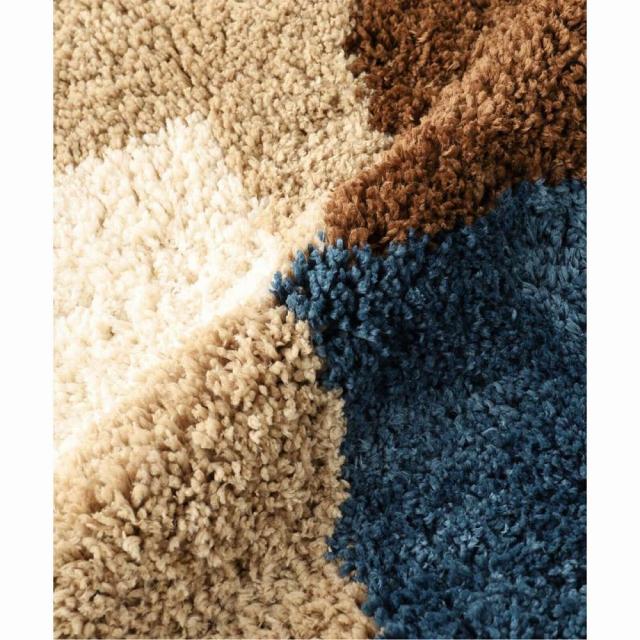 JOURNAL STANDARD FURNITURE GEOMETRIC RUG ROUND 140 ジャーナルスタンダードファニチャー ジオメトリック ラグ ラウンド140 ラグ ラグマット マット ラグカーペット カーペット モダン インテリア(代引不の通販は