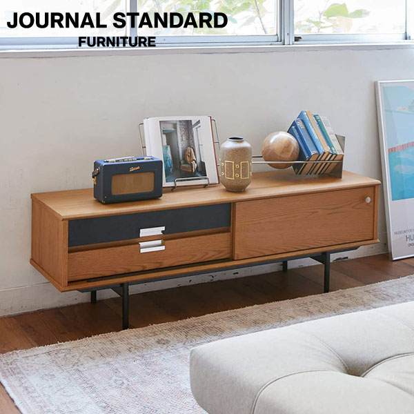JOURNAL STANDARD FURNITURE HABITAT TV BOARD W1400 ジャーナルスタンダードファニチャー ハビタ テレビボード テレビ台 収納 テレビ リビング インテリア(代引不可)