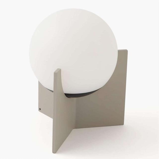 JOURNAL STANDARD FURNITURE ORB REST PORTABLE LAMP GY ジャーナルスタンダードファニチャー オーブ ポータブルランプ ランプ ライト 照明 寝室 リビング ダイニング インテリア(代引不可)【送料無料】_1