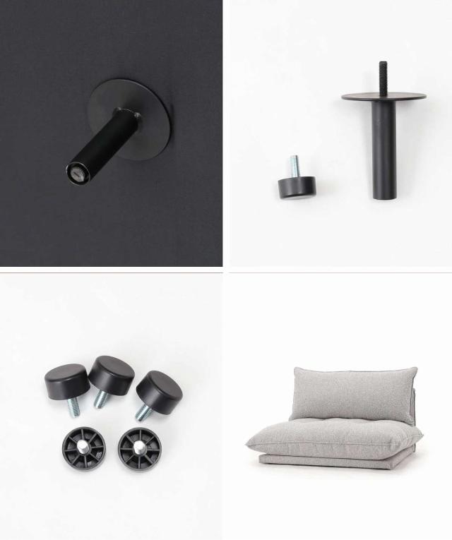 JOURNAL STANDARD FURNITURE PORTO SOFA Low W1200 アイボリー ジャーナルスタンダードファニチャー ポルト ソファ カウチソファ ソファ ソファー ポルトソファ ローソファ ロータイプ インテリア(代引不可)_9