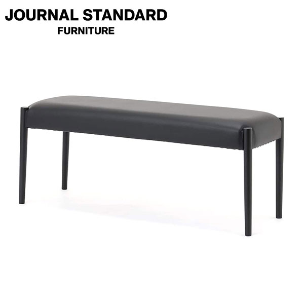 JOURNAL STANDARD FURNITURE PORTO FLAT BENCH black ジャーナルスタンダードファニチャー ポルト フラットベンチ ベンチ 椅子 チェア ダイニング ダイニングチェア ブラック インテリア(代引不可)
