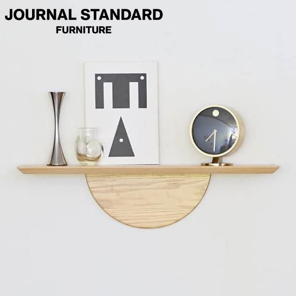 JOURNAL STANDARD FURNITURE PORTO WALL SHELF (NT) ジャーナルスタンダードファニチャー ポルト ウォールシェルフ壁掛け 小物 インテリア ディスプレイ(代引不可)【送料無料】