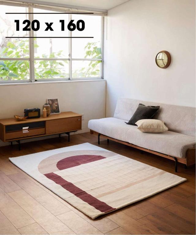 JOURNAL STANDARD FURNITURE FAIRBURN RUG 120X160 ジャーナルスタンダードファニチャー フェアバーン ラグ 120X160 ラグ ラグマット デザイン インテリア(代引不可)_11