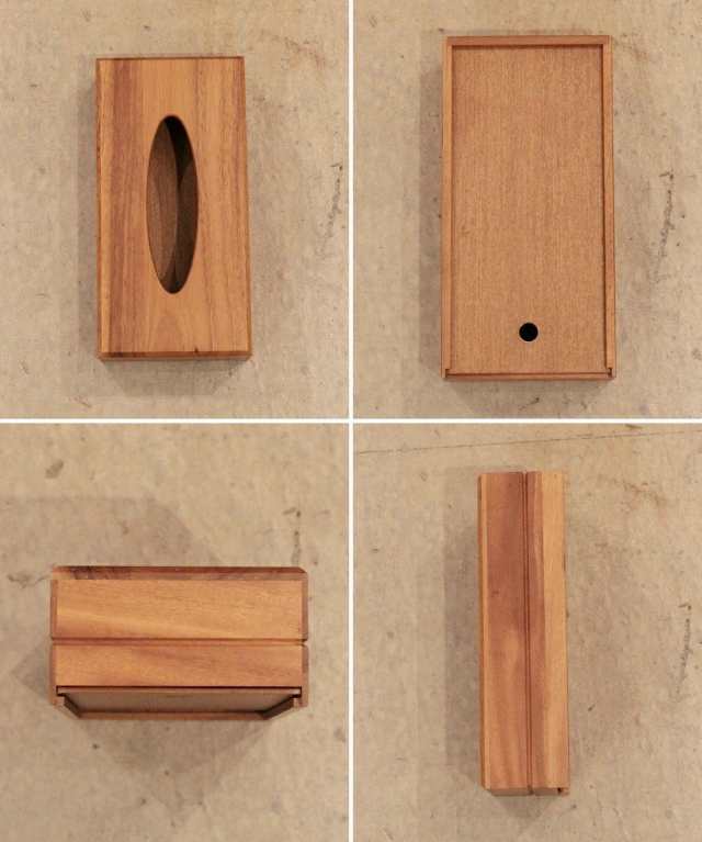 acme furniture ティッシュボックス　レザー　ケース