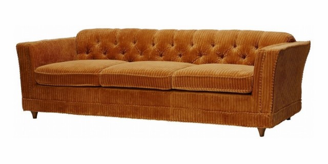 ACME Furniture アクメファニチャー LAKE WOOD SOFA 3P MUSTARD レイク