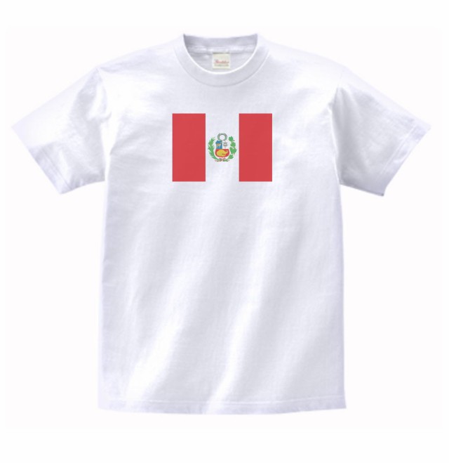国 国旗 Tシャツ ペルー 白の通販はau PAY マーケット MBK-TRADE au PAY マーケット－通販サイト
