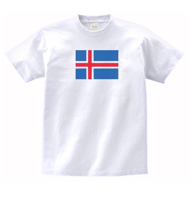 国 国旗 Tシャツ アイスランド 白の通販はau Pay マーケット Mbk Trade