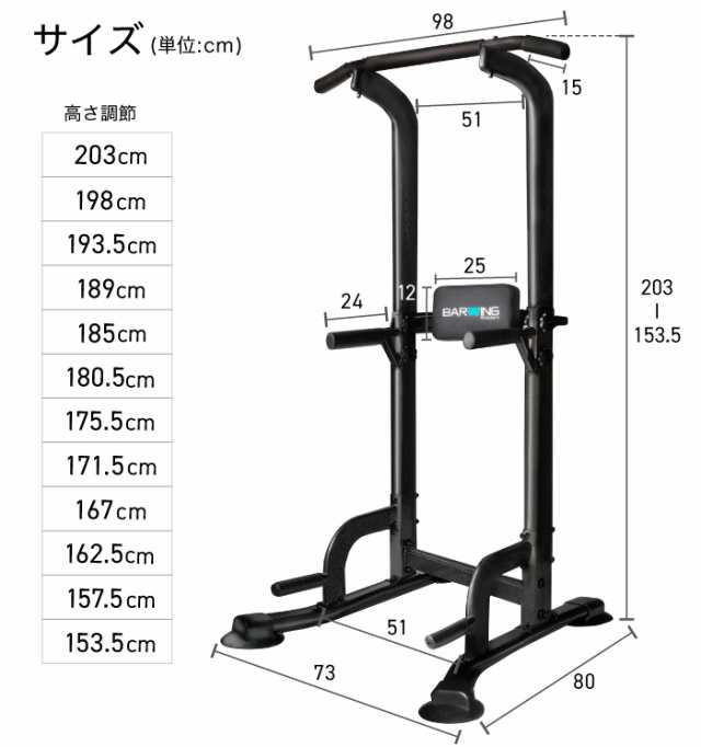 2023年NEWモデル ぶら下がり健康器 高さ調整12段階 高さ調節 クッションパット搭載 懸垂 懸垂バー 筋トレ器具 懸垂マシン チンニングスタンド  腹筋マシーン 背面クッション けんすいマシーン ぶらさがり健康機 懸垂器具 背筋 介護の通販はau PAY マーケット - YouTen | au  ...