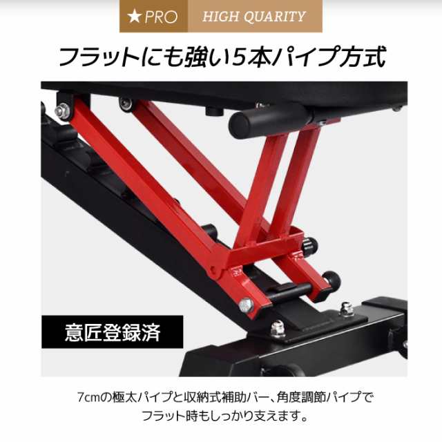 最新モデル3WAYトレーニングベンチPRO デクラインベンチ インクライン