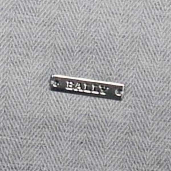 バリー マフラー スカーフ BALLY シルバー系 コットン イタリー製