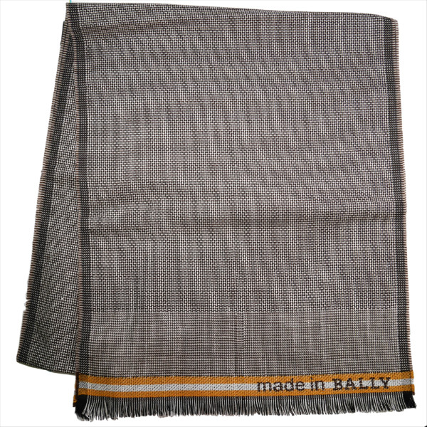 バリー マフラー スカーフ ショール BALLY ブラウン系 ウール イタリー製 ギフト プレゼントの通販はau PAY マーケット