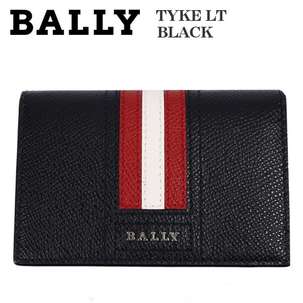 バリー カードケース パスケース ブラック BALLY TYKE LT BLACK 6218025 ギフト プレゼント 贈答品