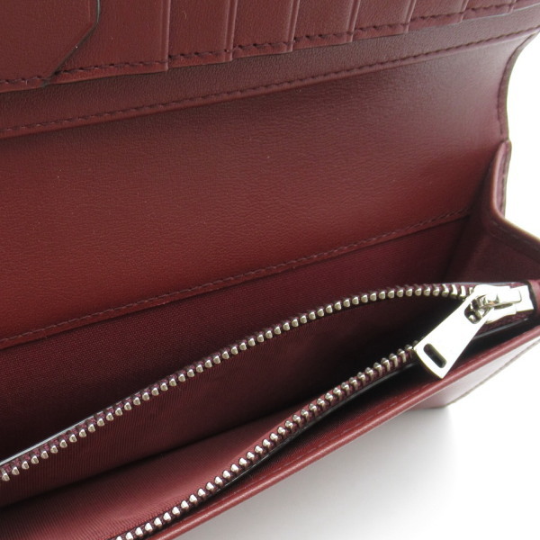 BALLYバリー メンズ財布 長財布 ファスナー小銭入れ有 ブラックxレッド